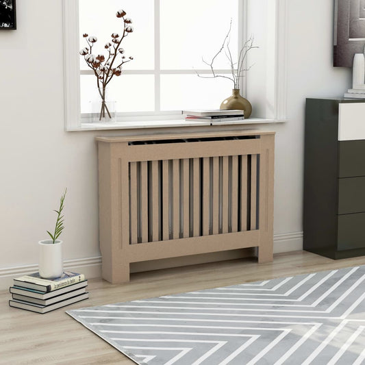 vidaXL Radiator Cover 112x19x81 cm MDF