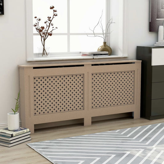 vidaXL Radiator Cover 172x19x81 cm MDF