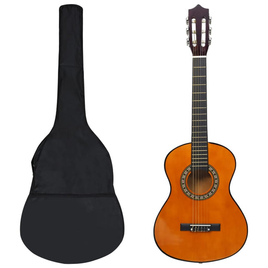 vidaXL 8 Piece Classical Guitar Children Beginner Set 1/2 34"