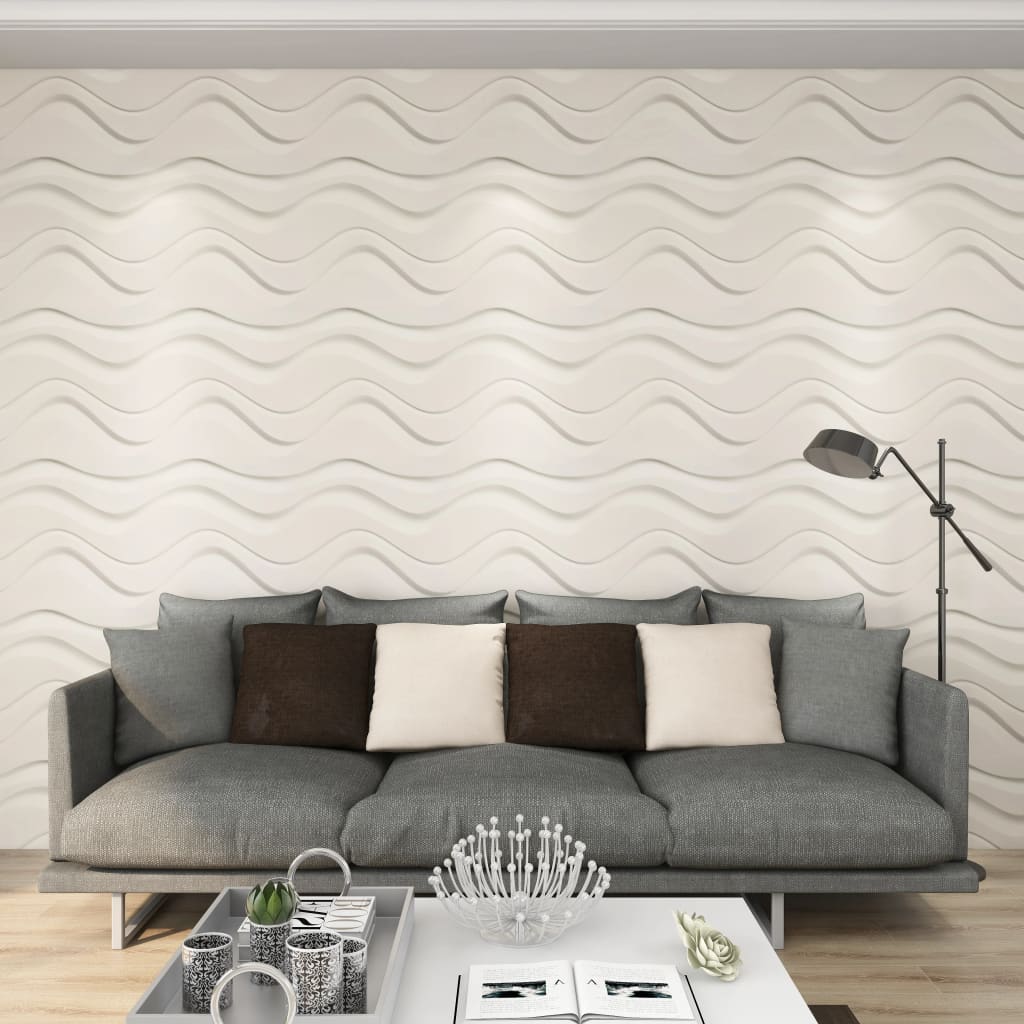 vidaXL 24 pcs Wall Panels 3D 0.5x0.5 m 6 mŒ_