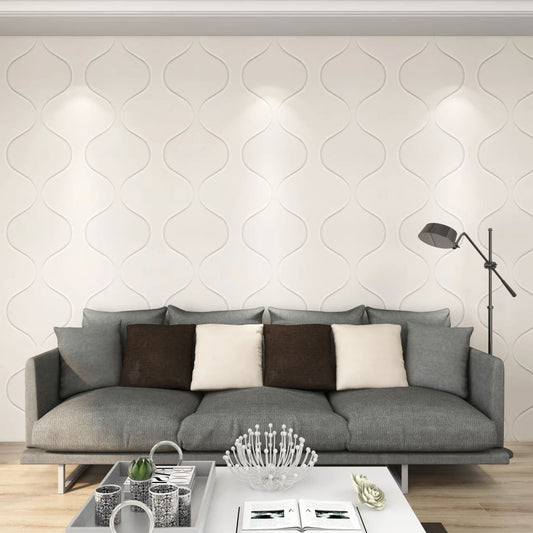 vidaXL 12 pcs Wall Panels 3D 0.5x0.5 m 3 mŒ_