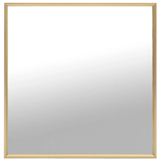 vidaXL Mirror Gold 60x60 cm