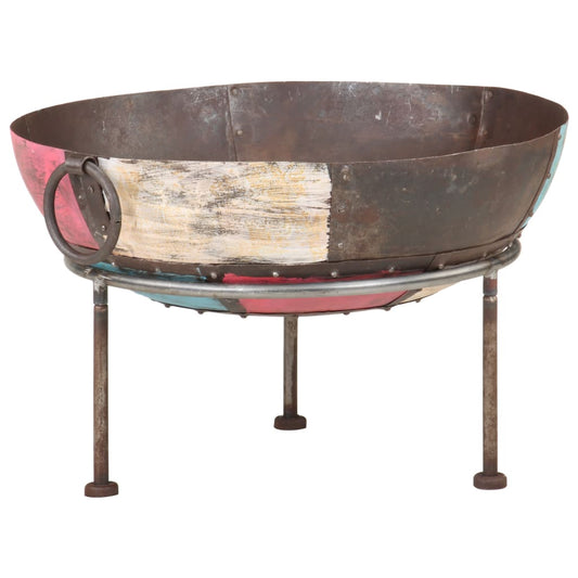 vidaXL Colourful Rustic Fire Pit íÖ 60 cm Iron