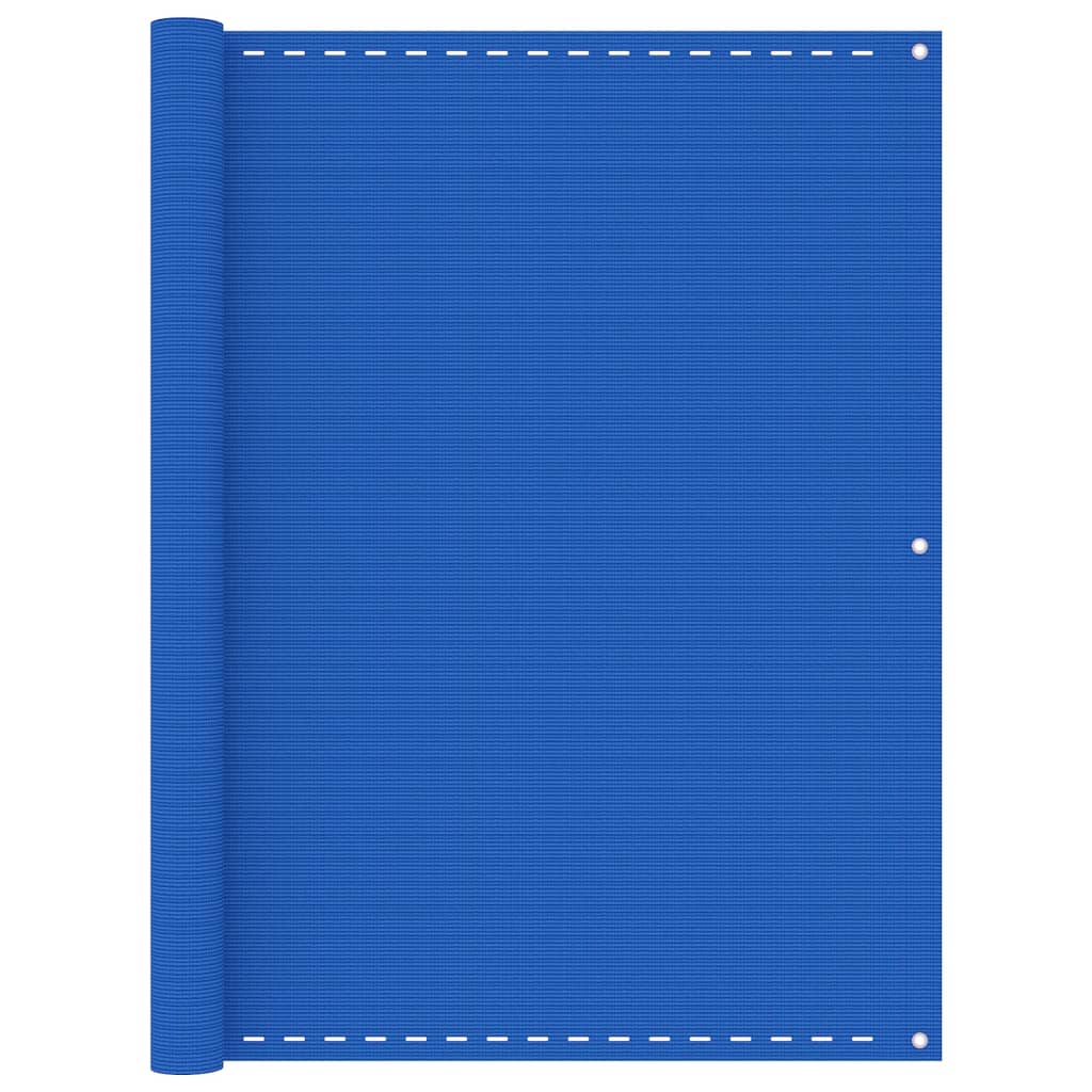 vidaXL Balcony Screen Blue 120x300 cm HDPE