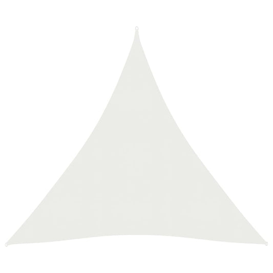 vidaXL Sunshade Sail 160 g/mŒ_ White 3x4x4 m HDPE