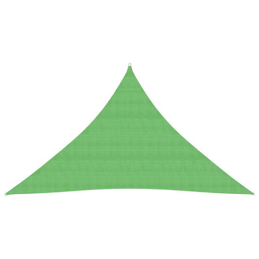 vidaXL Sunshade Sail 160 g/mŒ_ Light Green 4x4x5.8 m HDPE
