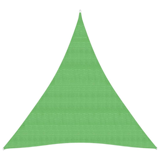 vidaXL Sunshade Sail 160 g/mŒ_ Light Green 4x5x5 m HDPE