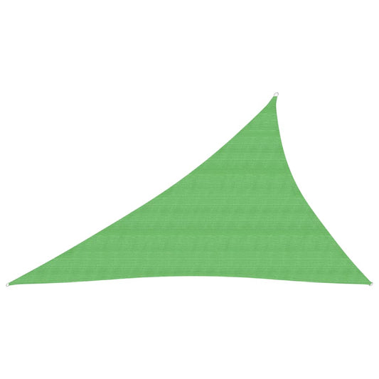 vidaXL Sunshade Sail 160 g/mŒ_ Light Green 4x5x6.8 m HDPE