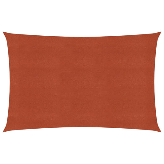 vidaXL Sunshade Sail 160 g/mŒ_ Terracotta 2x4.5 m HDPE