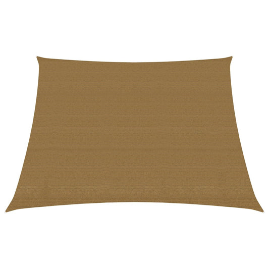 vidaXL Sunshade Sail 160 g/mŒ_ Taupe 4/5x3 m HDPE