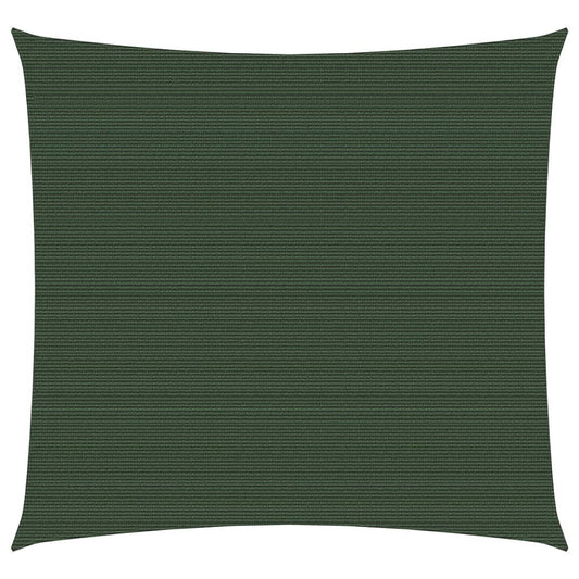 vidaXL Sunshade Sail 160 g/mŒ_ Dark Green 4.5x4.5 m HDPE
