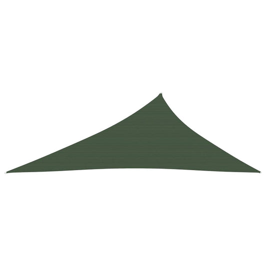 vidaXL Sunshade Sail 160 g/mŒ_ Dark Green 4x5x6.8 m HDPE