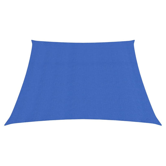 vidaXL Sunshade Sail 160 g/mŒ_ Blue 3/4x2 m HDPE