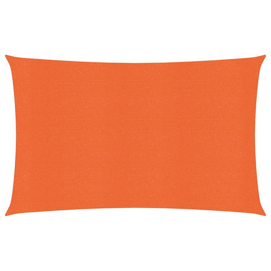 vidaXL Sunshade Sail 160 g/mŒ_ Orange 2x4.5 m HDPE