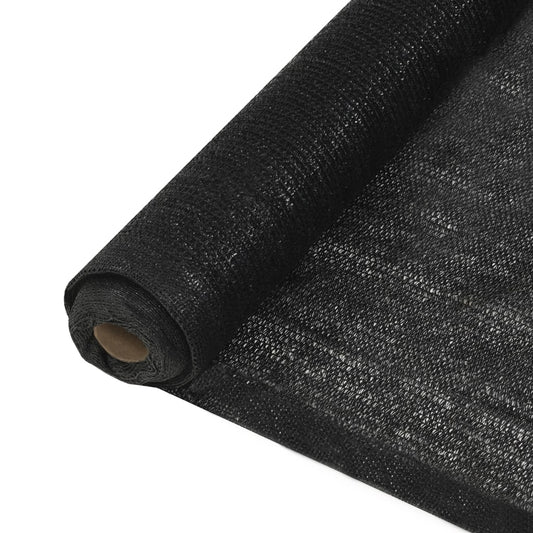 vidaXL Privacy Net HDPE 1x50 m Black 150 g/mŒ_