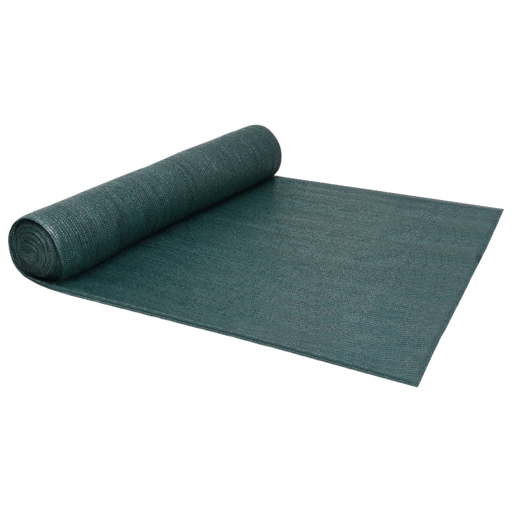 vidaXL Privacy Net HDPE 2x25 m Green 150 g/mŒ_