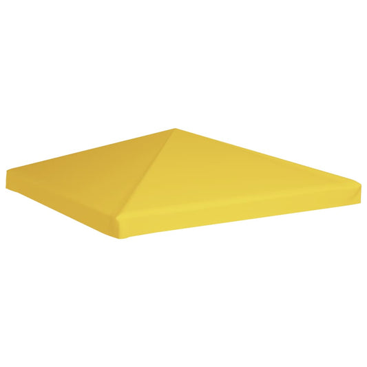 vidaXL Gazebo Top Cover 270 g/mŒ_ 3x3 m Yellow