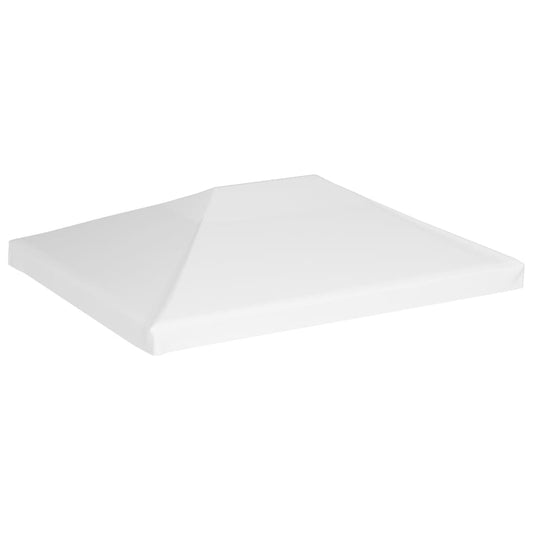 vidaXL Gazebo Top Cover 270 g/mŒ_ 4x3 m White