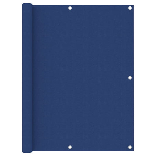 vidaXL Balcony Screen Blue 120x600 cm Oxford Fabric