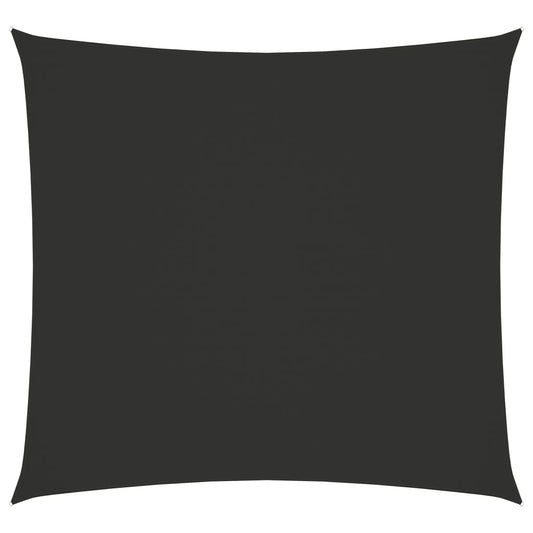 vidaXL Sunshade Sail Oxford Fabric Square 4x4 m Anthracite