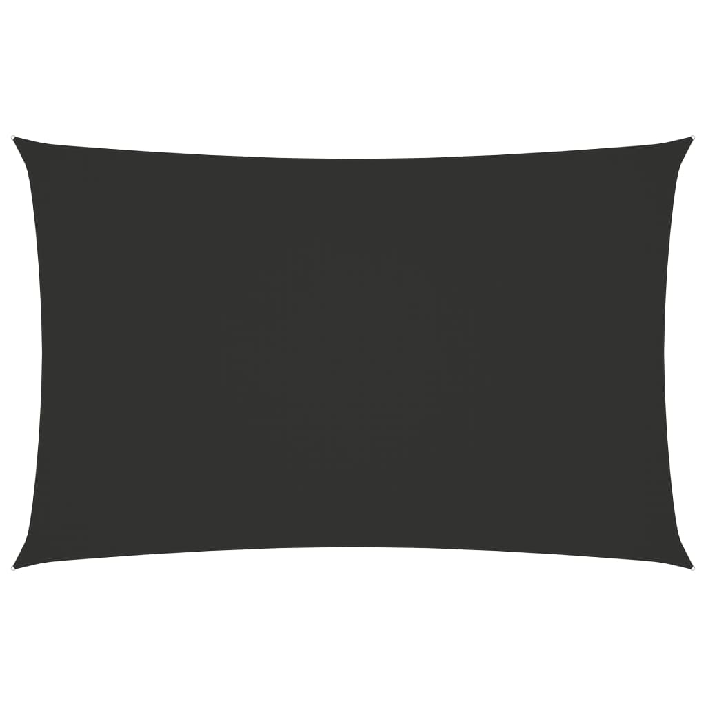 vidaXL Sunshade Sail Oxford Fabric Rectangular 3x6 m Anthracite
