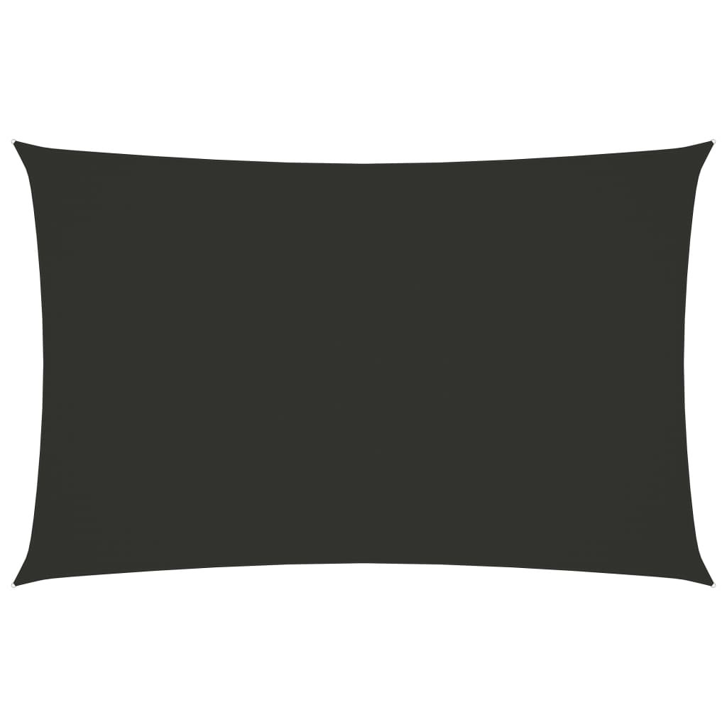 vidaXL Sunshade Sail Oxford Fabric Rectangular 5x8 m Anthracite