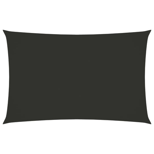 vidaXL Sunshade Sail Oxford Fabric Rectangular 5x8 m Anthracite