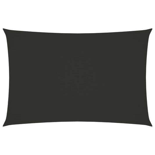 vidaXL Sunshade Sail Oxford Fabric Rectangular 6x8 m Anthracite