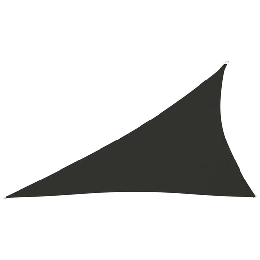 vidaXL Sunshade Sail Oxford Fabric Triangular 3x4x5 m Anthracite