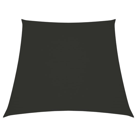 vidaXL Sunshade Sail Oxford Fabric Trapezium 4/5x4 m Anthracite