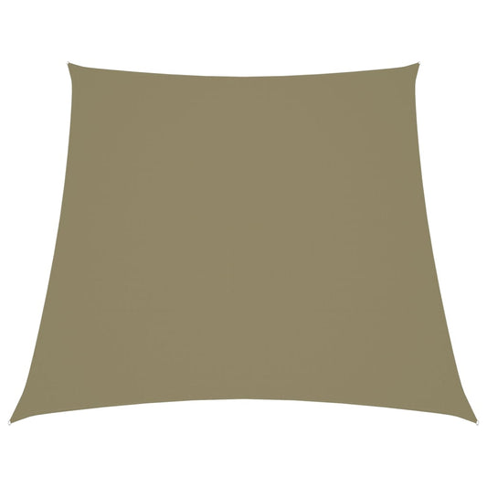 vidaXL Sunshade Sail Oxford Fabric Trapezium 3/4x3 m Beige