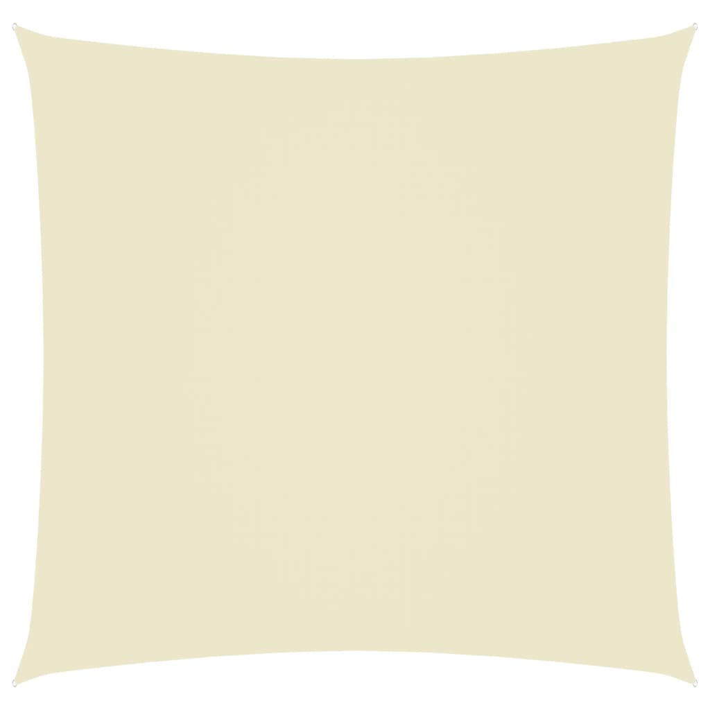vidaXL Sunshade Sail Oxford Fabric Square 7x7 m Cream
