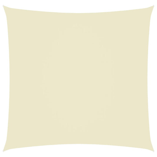 vidaXL Sunshade Sail Oxford Fabric Square 7x7 m Cream