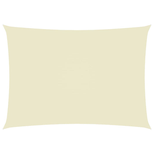 vidaXL Sunshade Sail Oxford Fabric Rectangular 3x4.5 m Cream