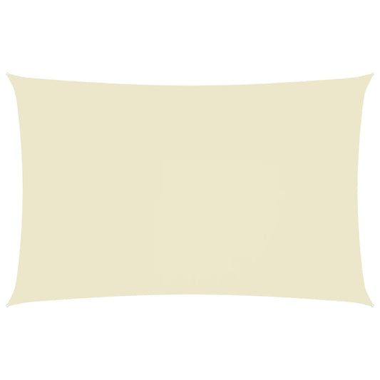 vidaXL Sunshade Sail Oxford Fabric Rectangular 4x7 m Cream