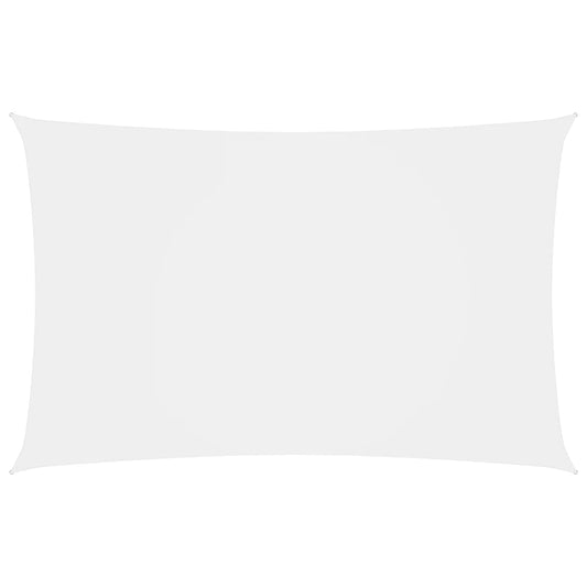 vidaXL Sunshade Sail Oxford Fabric Rectangular 2x4.5 m White