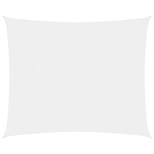 vidaXL Sunshade Sail Oxford Fabric Rectangular 5x6 m White