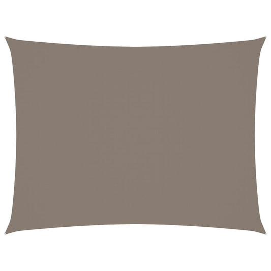 vidaXL Sunshade Sail Oxford Fabric Rectangular 2x3.5 m Taupe