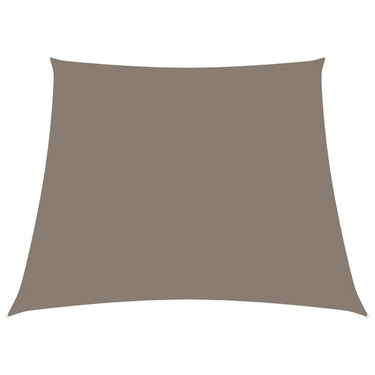 vidaXL Sunshade Sail Oxford Fabric Trapezium 2/4x3 m Taupe