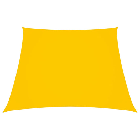 vidaXL Sunshade Sail Oxford Fabric Trapezium 2/4x3 m Yellow
