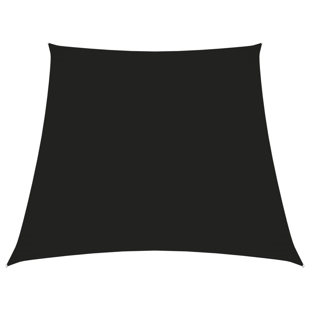 vidaXL Sunshade Sail Oxford Fabric Trapezium 3/4x3 m Black