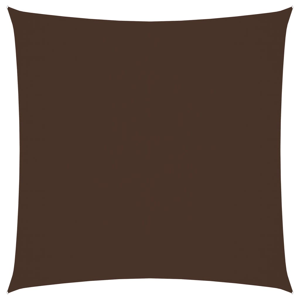 vidaXL Sunshade Sail Oxford Fabric Square 4.5x4.5 m Brown