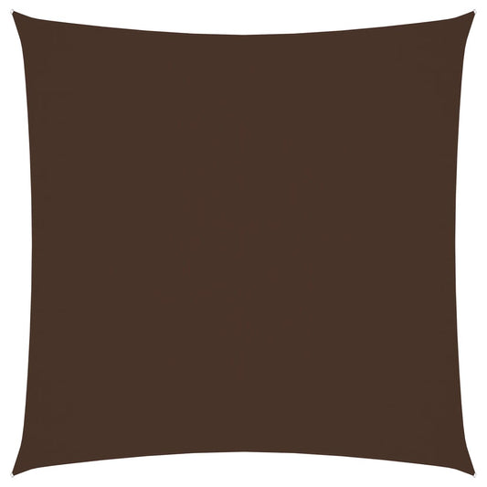 vidaXL Sunshade Sail Oxford Fabric Square 4.5x4.5 m Brown