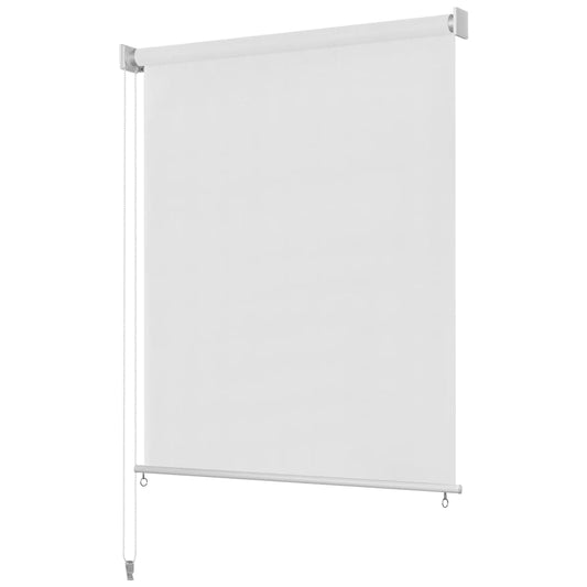vidaXL Outdoor Roller Blind White 60x140 cm HDPE