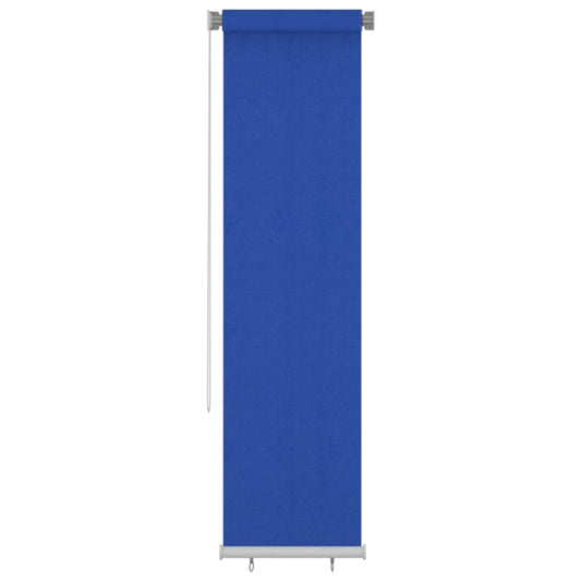vidaXL Outdoor Roller Blind 60x230 cm Blue HDPE