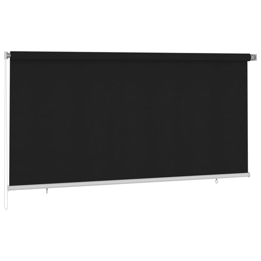 vidaXL Outdoor Roller Blind 300x140 cm Black