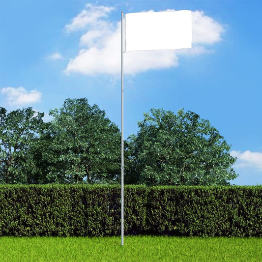 vidaXL Telescopic Flagpole 4 m Aluminium