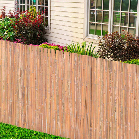 vidaXL Bamboo Fence 150x600 cm