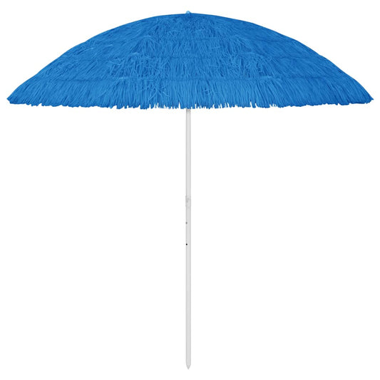 vidaXL Hawaii Beach Umbrella Blue 300 cm