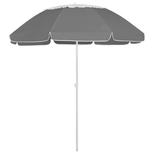 vidaXL Beach Umbrella Anthracite 300 cm